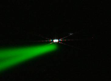 laser vert masque de Bahtinov